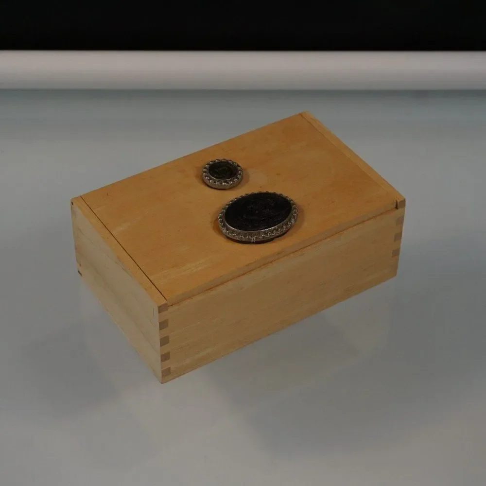 Decorative Wooden Storage Box Jewelry Box Stash Box Keepsakes Box